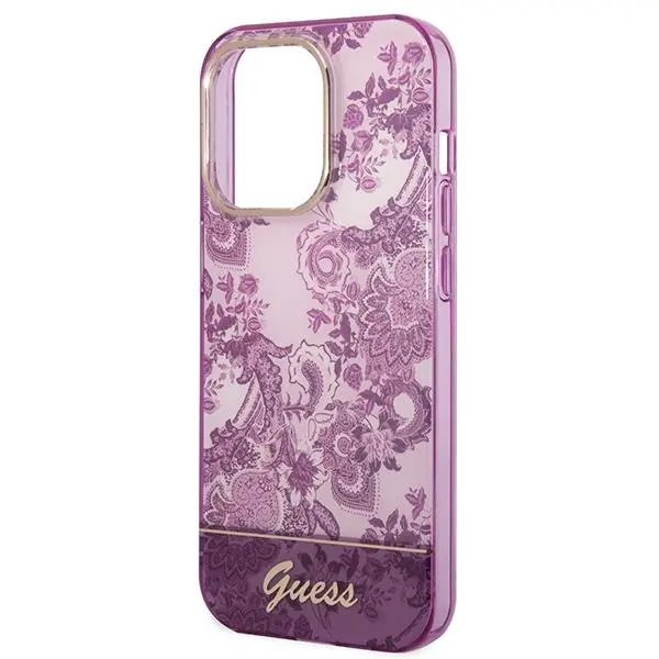 Etui Guess Porcelain Collection GUHCP14XHGPLHF do iPhone 14 Pro Max
