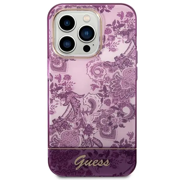 Etui Guess Porcelain Collection GUHCP14XHGPLHF do iPhone 14 Pro Max
