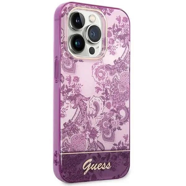 Etui Guess Porcelain Collection GUHCP14XHGPLHF do iPhone 14 Pro Max