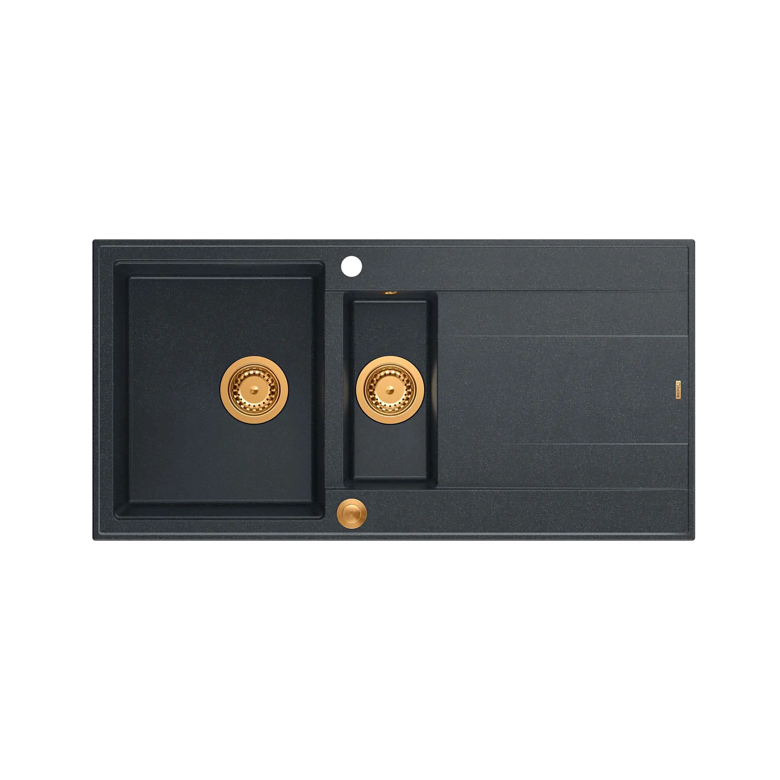 Quadron HQE5510050U8_PVDC1 P2O Evan 156 Granitowy Czarny metalik/Miedziany