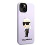 Etui Karl Lagerfeld Silicone Ikonik KLHCP14MSNIKBCU do iPhone 14 Plus