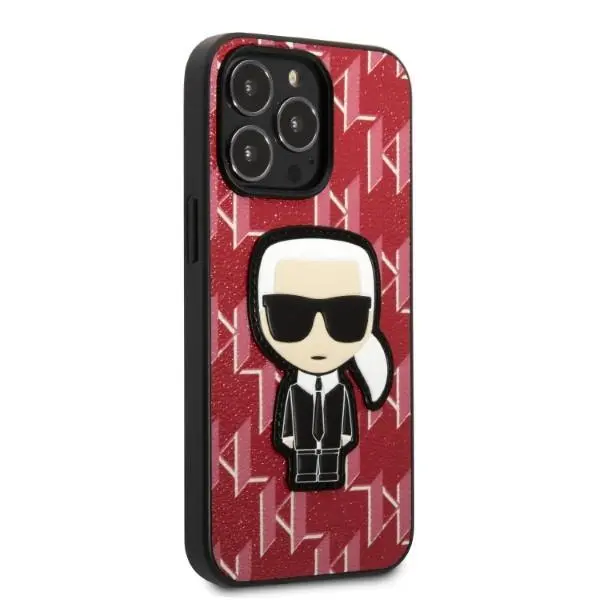 Etui Karl Lagerfeld Monogram Ikonik Patch KLHCP13XPMNIKPI do iPhone 13 Pro Max