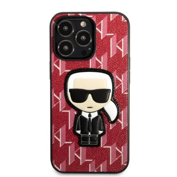 Etui Karl Lagerfeld Monogram Ikonik Patch KLHCP13XPMNIKPI do iPhone 13 Pro Max