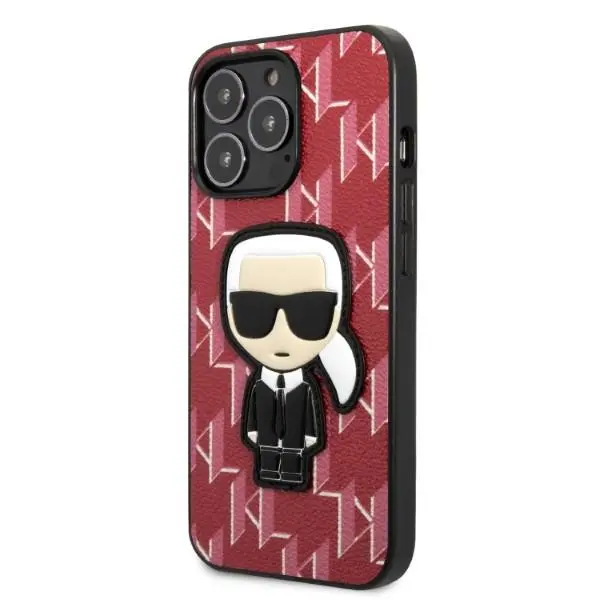 Etui Karl Lagerfeld Monogram Ikonik Patch KLHCP13XPMNIKPI do iPhone 13 Pro Max