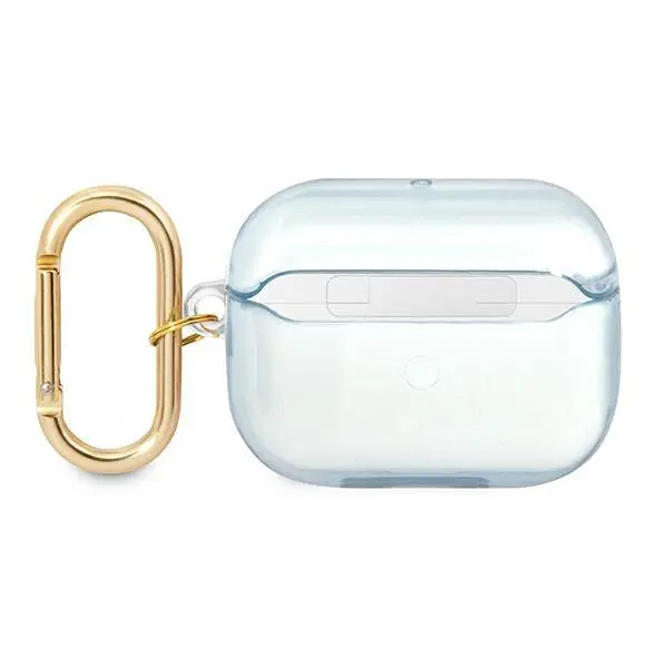 Etui na słuchawki Guess Strap Collection do AirPods Pro Niebieski