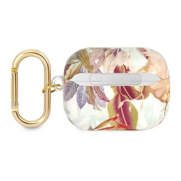 Etui na słuchawki Guess Flower Strap Collection do AirPods Pro Wielokolorowy