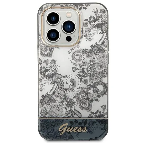 Etui Guess Porcelain Collection GUHCP14XHGPLHG do iPhone 14 Pro Max