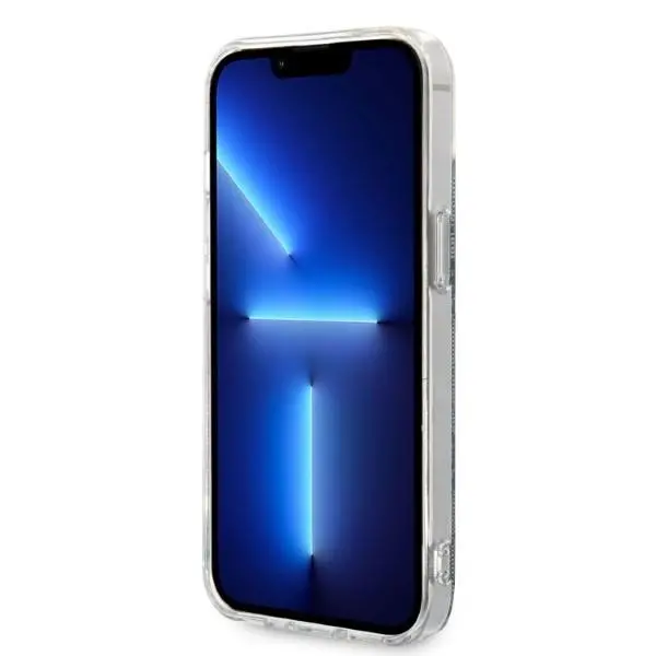 Zestaw Guess GUBPP14SH4EACSB ładowarka indukcyjna + etui 4G Print MagSafe do iPhone 14