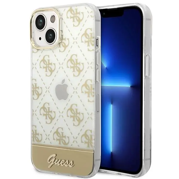 Etui Guess 4G Pattern Script GUHCP14MHG4MHG do iPhone 14 Plus