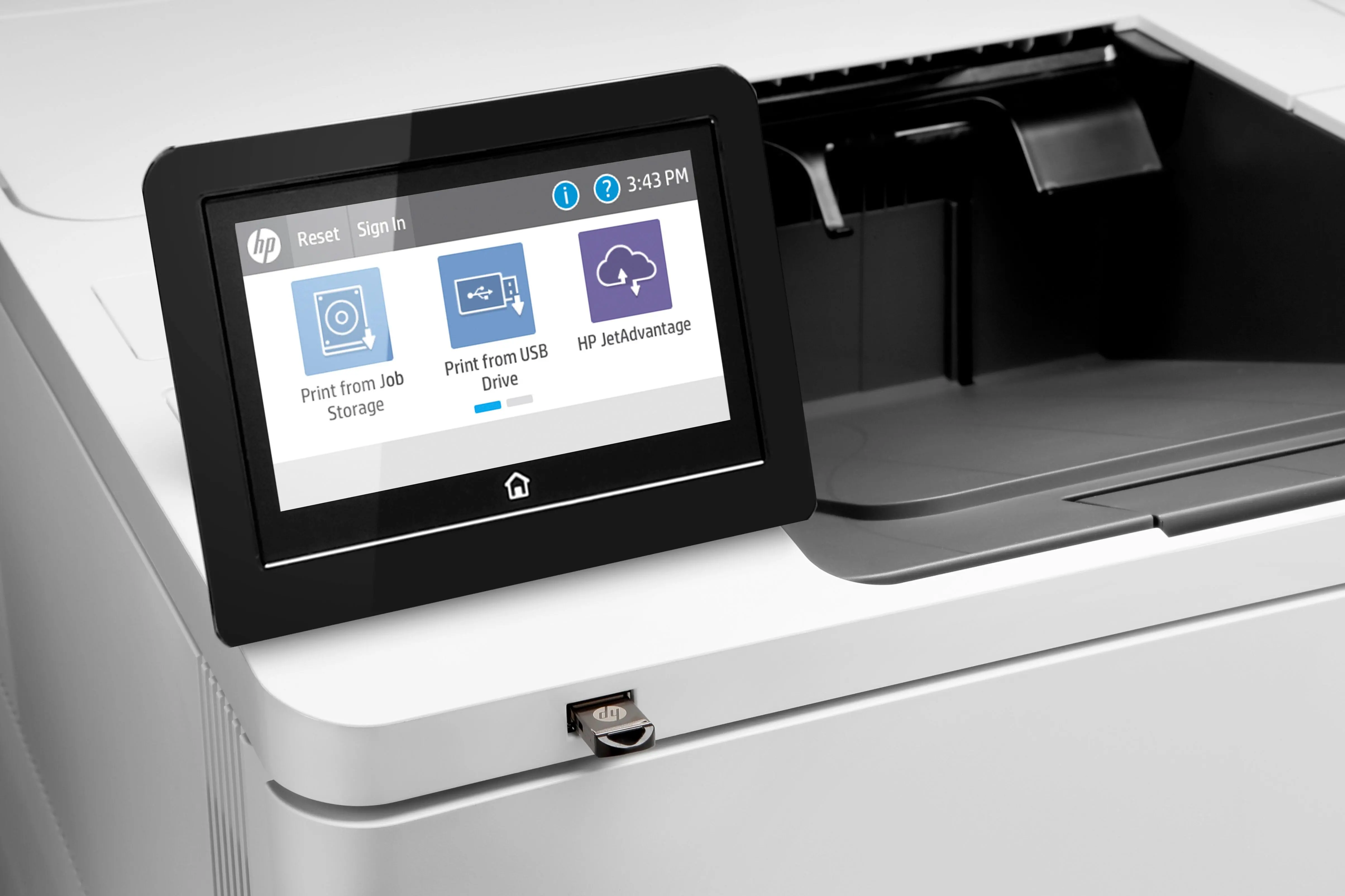Drukarka HP LaserJet Enterprise M611dn WiFi Biały