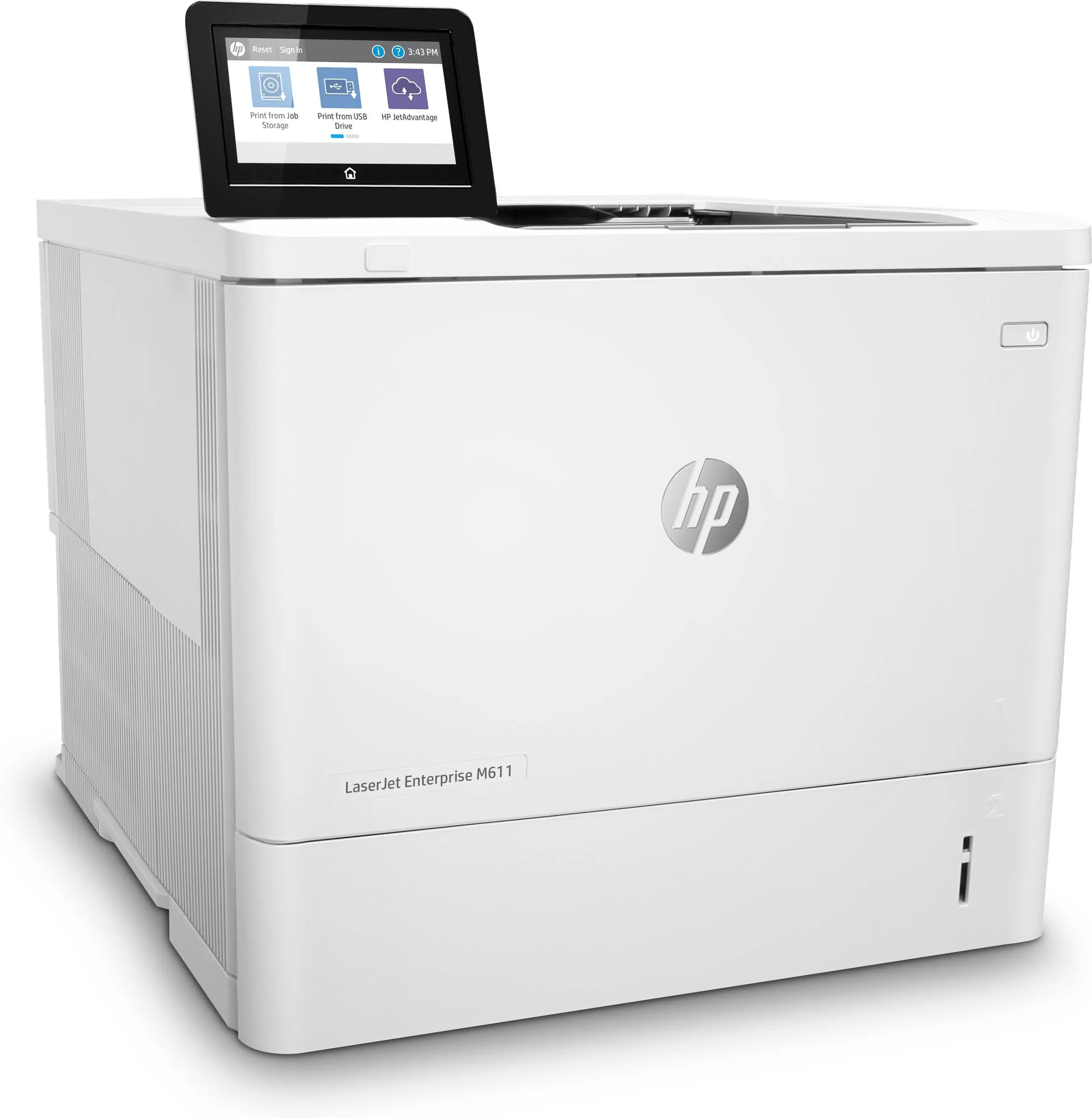 Drukarka HP LaserJet Enterprise M611dn WiFi Biały