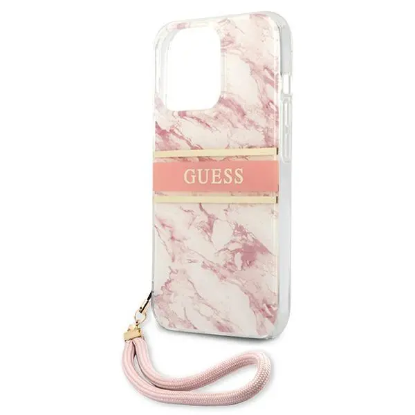 Etui Guess Marble Strap Collection GUHCP13XKMABPI do iPhone 13 Pro Max