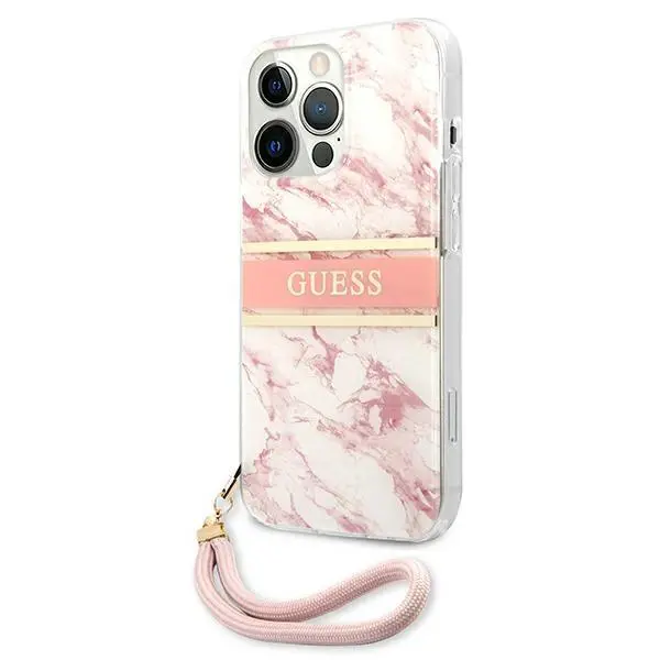 Etui Guess Marble Strap Collection GUHCP13XKMABPI do iPhone 13 Pro Max