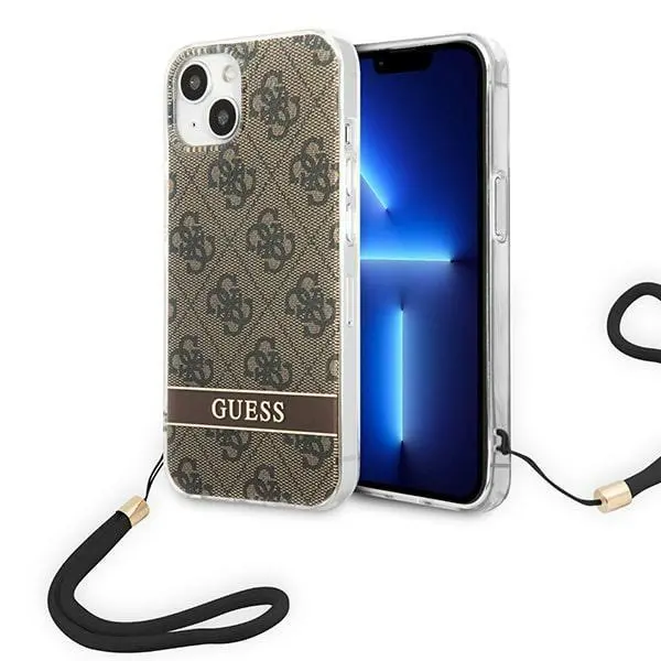 Etui Guess 4G Print Strap GUOHCP14MH4STW do iPhone 14 Plus