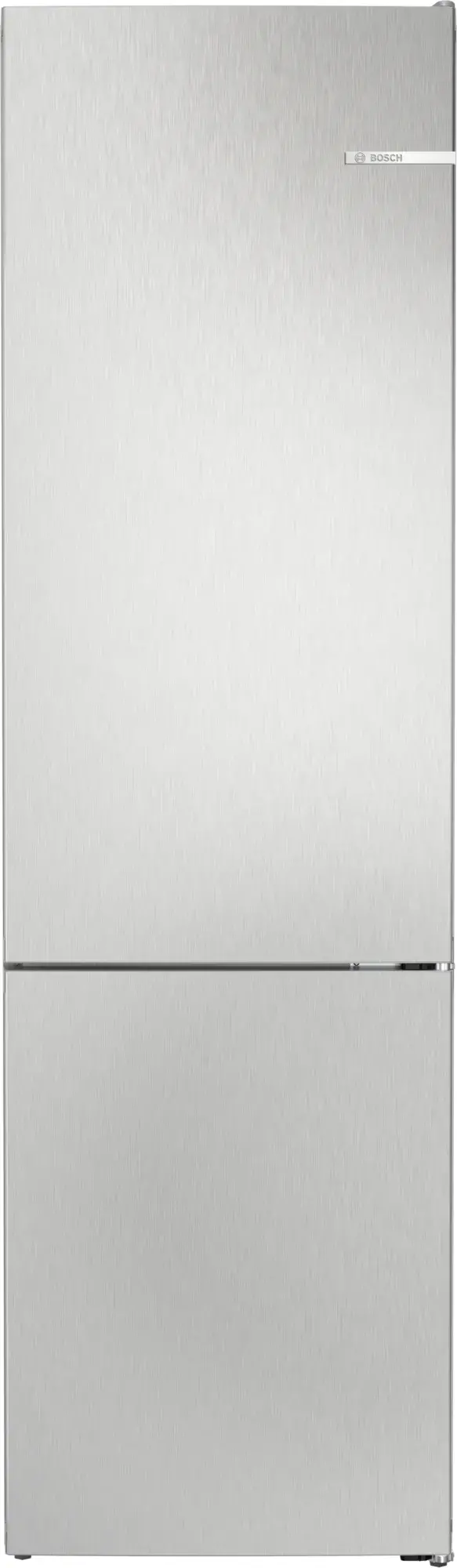 Bosch Serie 4 KGN392LCF Pełny No Frost 203cm Szuflada z kontrolą wilgotności Stalowy