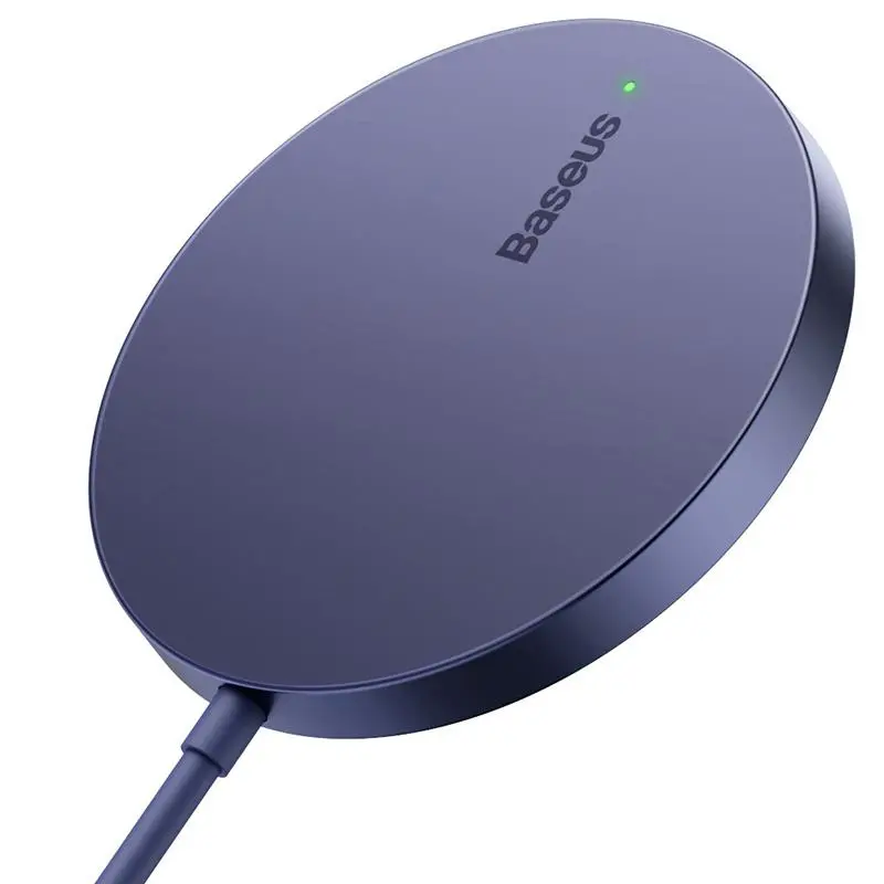 Ładowarka indukcyjna Baseus Simple Mini3 15W Fioletowy