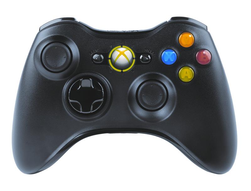 Pad Microsoft Xbox 360 Kontroler bezprzewodowy czarny (adapter do PC w zestawie) nowa wersja