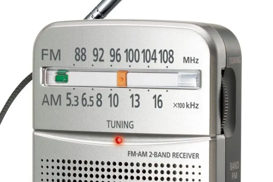 Radioodbiornik Panasonic RF-P50DEG-S Radio FM Srebrny
