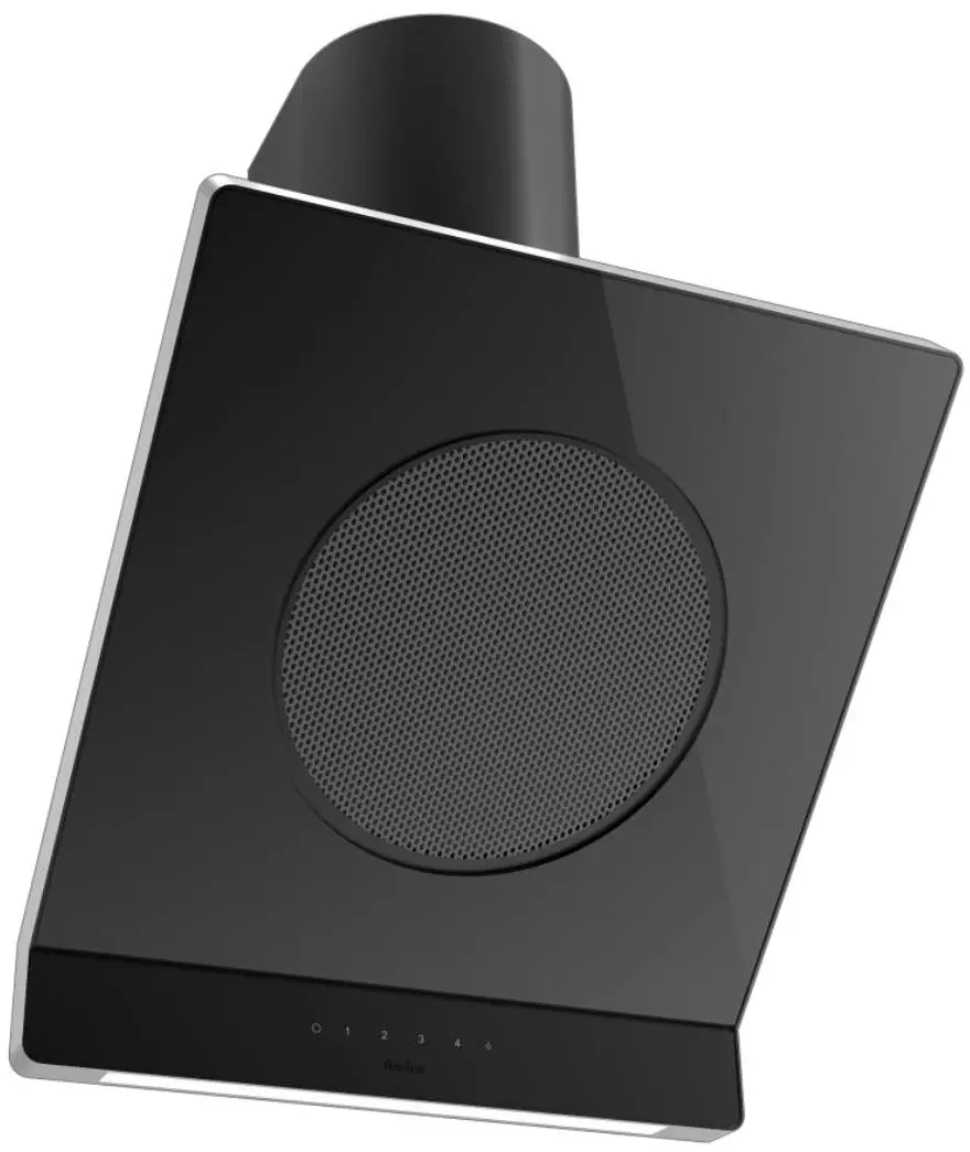 Okap Amica IN 600 BSC Srebrno-czarny