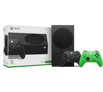 Konsola Xbox Series S 1TB + czarny + dodatkowy pad (zielony)