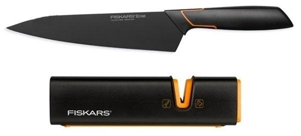 Fiskars 1003101 Edge - nóż z ostrzałką