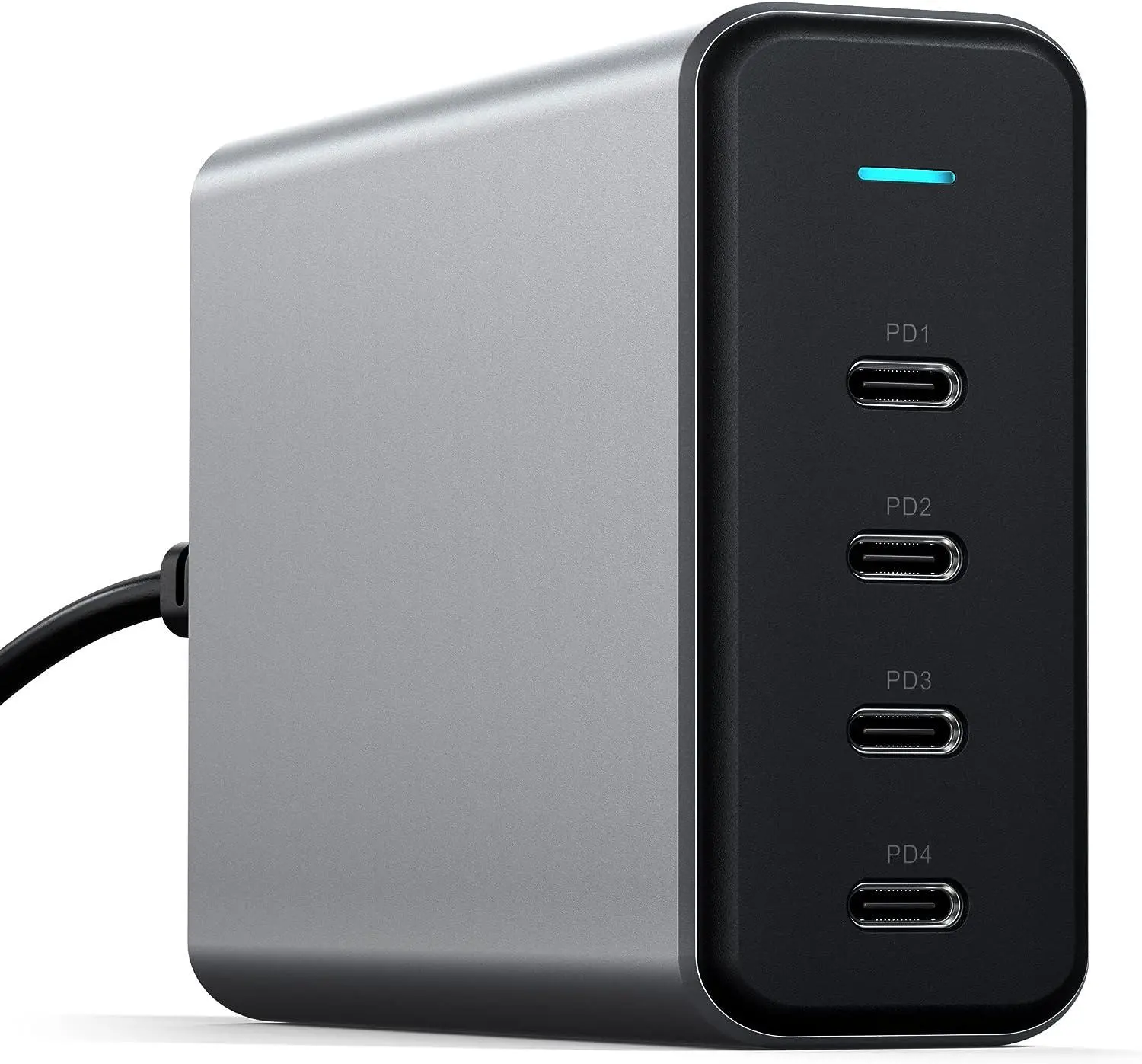 Ładowarka sieciowa Satechi ICSTUC165GMEU, 4x USB-C, 165W, GaN dla MacBook, iPad, iPhone