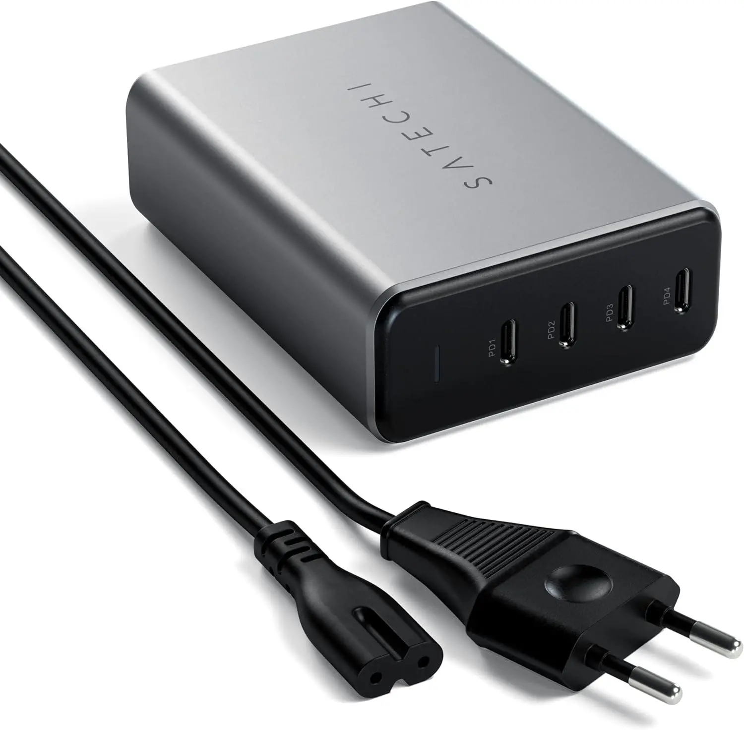 Ładowarka sieciowa Satechi ICSTUC165GMEU, 4x USB-C, 165W, GaN dla MacBook, iPad, iPhone