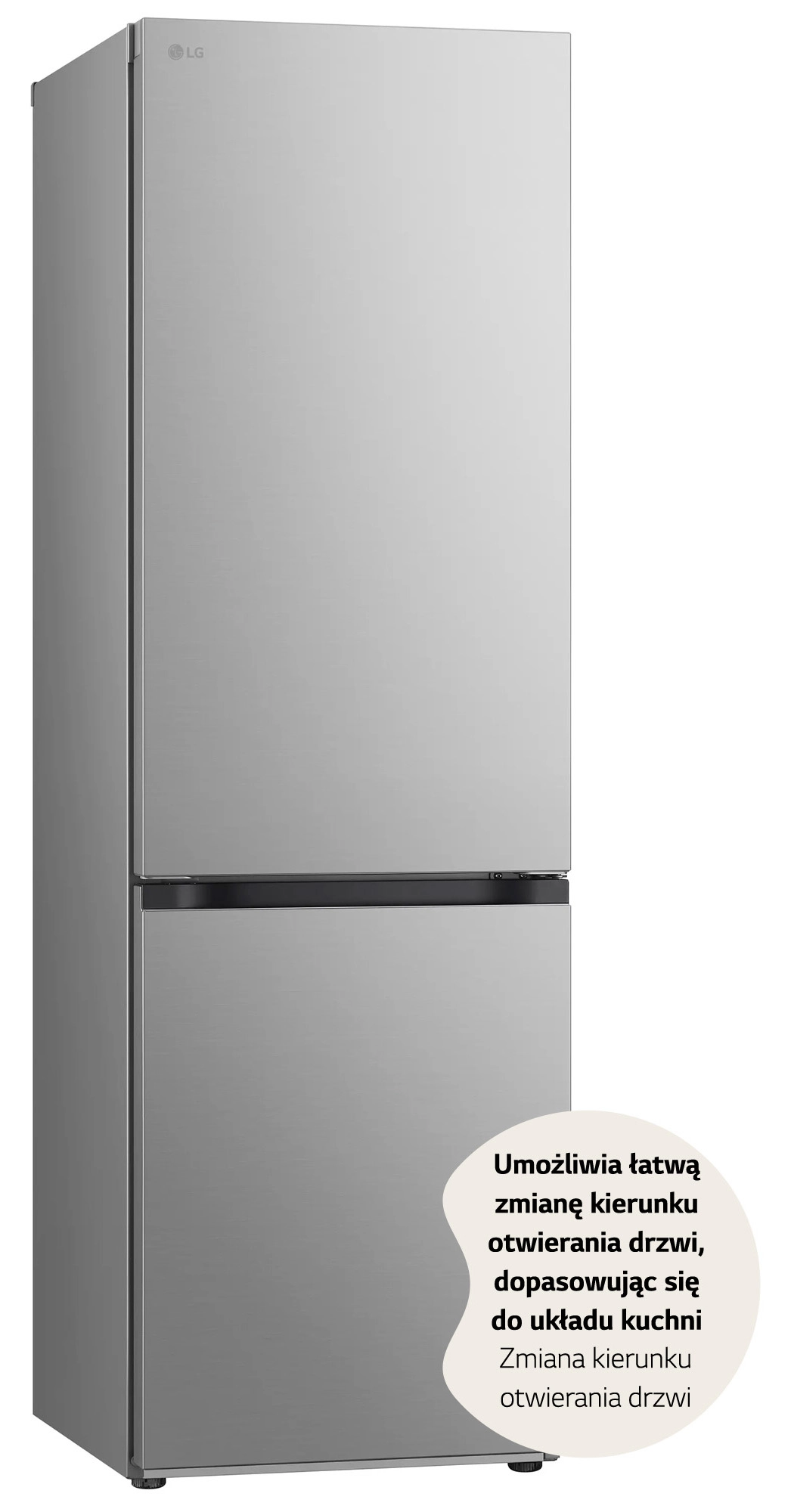 Lodówka LG GBV7180CPY Pełny No Frost 186cm Szuflada z kontrolą wilgotności Srebrny