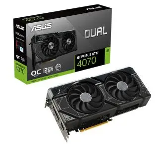 Karta graficzna ASUS Dual GeForce RTX 4070 OC Edition 12GB GDDR6X 192bit DLSS 3