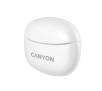 Słuchawki bezprzewodowe Canyon TWS-5 Dokanałowe Bluetooth 5.2 Biały