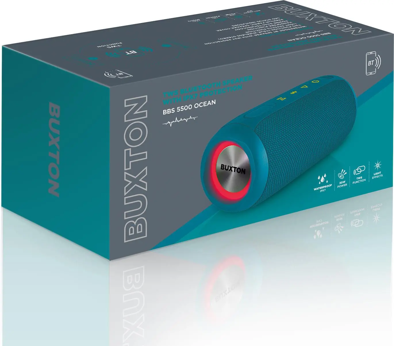 Głośnik Bluetooth Buxton BBS 5500 30W Morski Morski