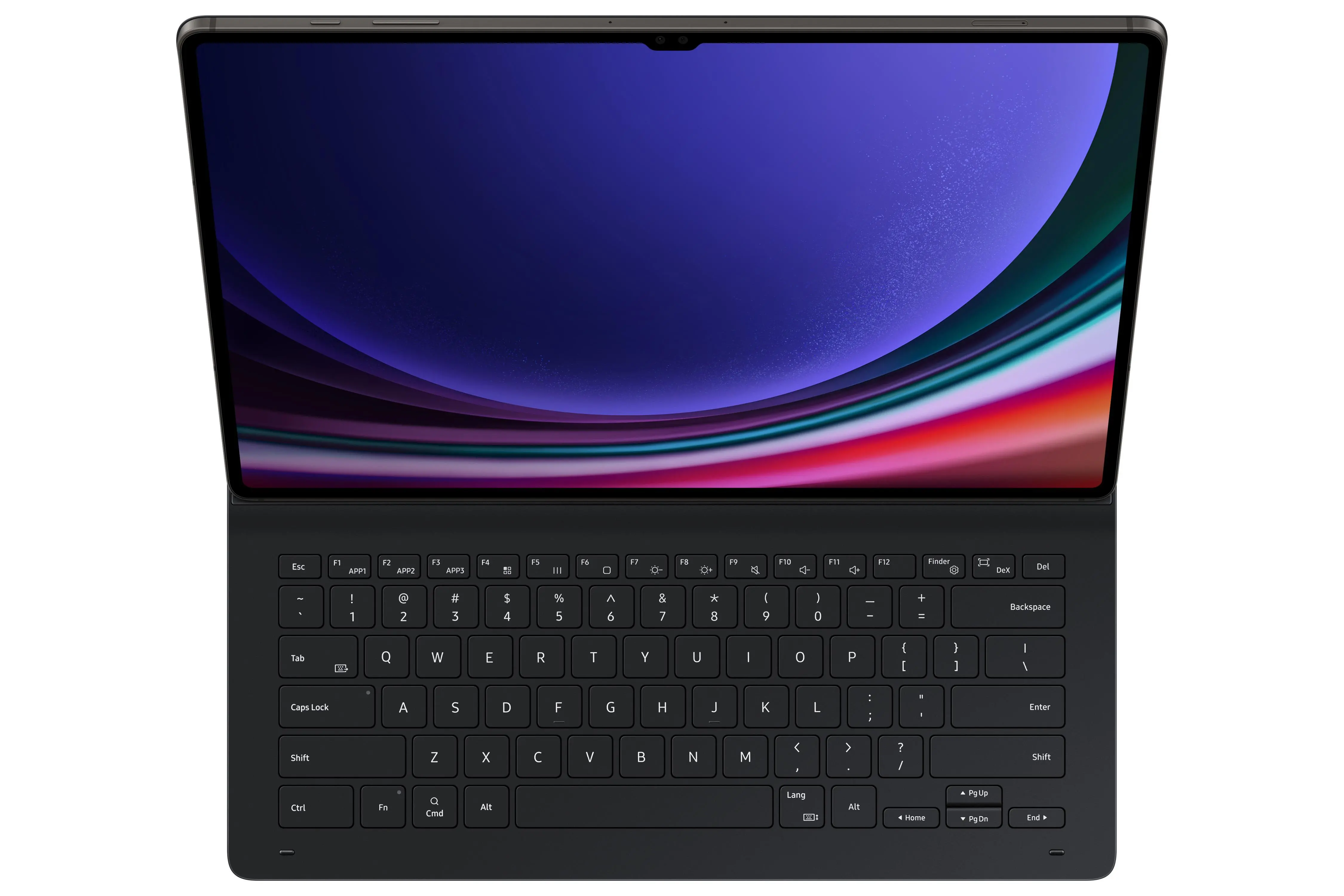 Etui na tablet Samsung Galaxy Tab S9 Ultra Book Cover Keyboard Silm EF-DX910UB Czarny