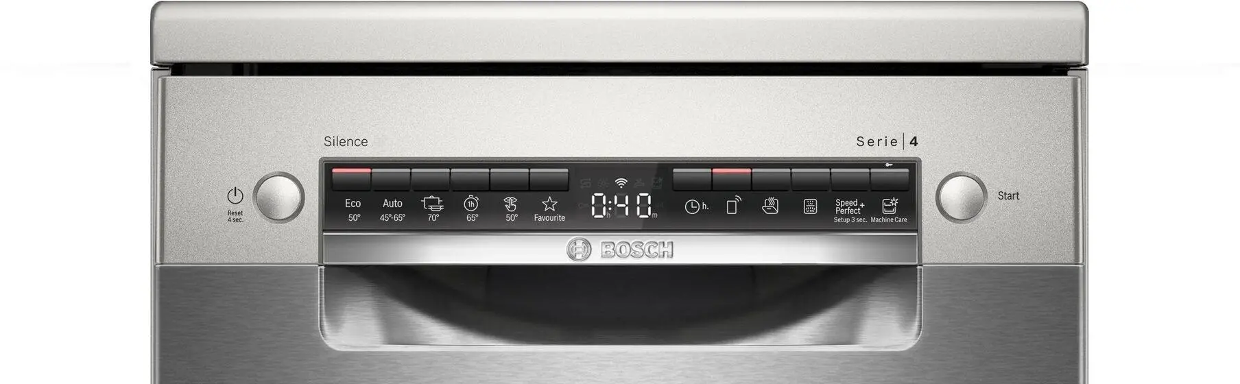 Zmywarka Bosch Serie 4 SPS4EMI61E 45cm Automatyczne otwieranie drzwi Szuflada na sztućce Zdalne sterowanie