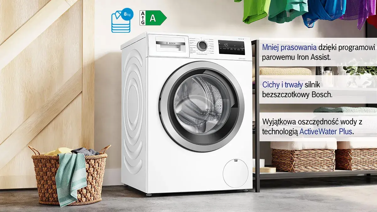Pralka Bosch Serie 4 WAN2425EPL 8kg 1200obr/min