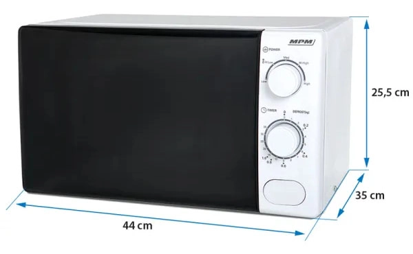 Kuchenka mikrofalowa MPM 20-KMM-12/W