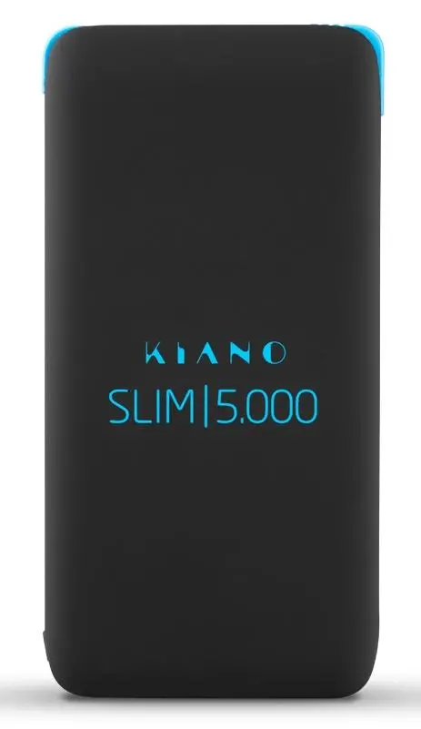 Powerbank Kiano Slim 5000 5000mAh Czarny