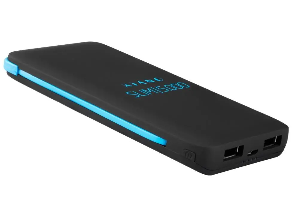 Powerbank Kiano Slim 5000 5000mAh Czarny