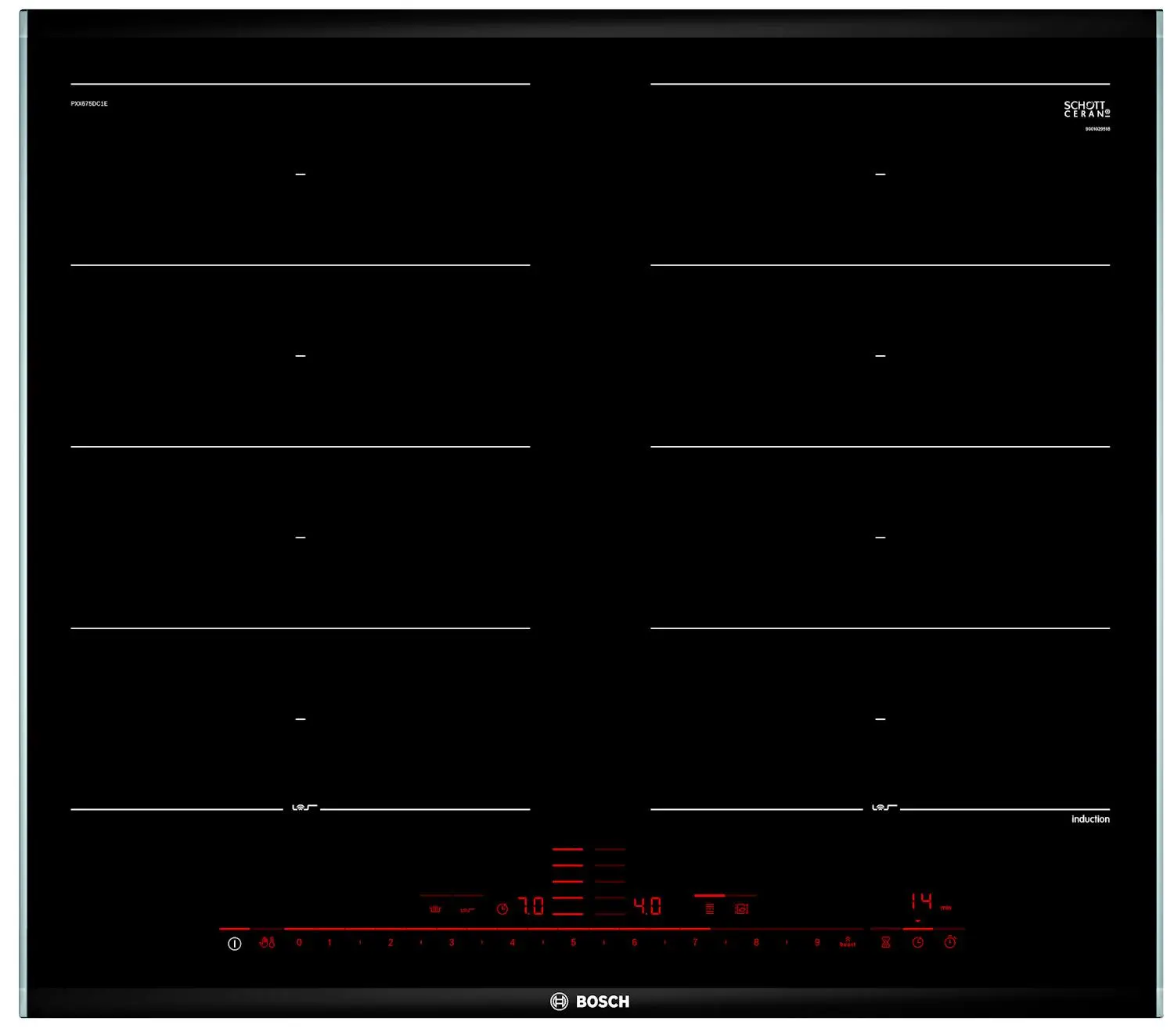 Płyta indukcyjna Bosch Serie 8 PXX675DC1E 60,6cm