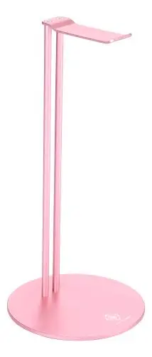 Stojak na słuchawki Deltaco GAM-070-P Różowy