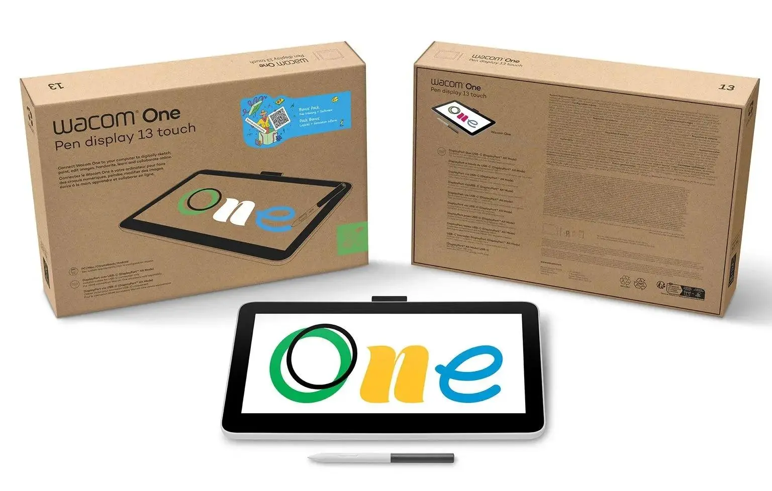 Tablet graficzny Wacom One 12 Czarny