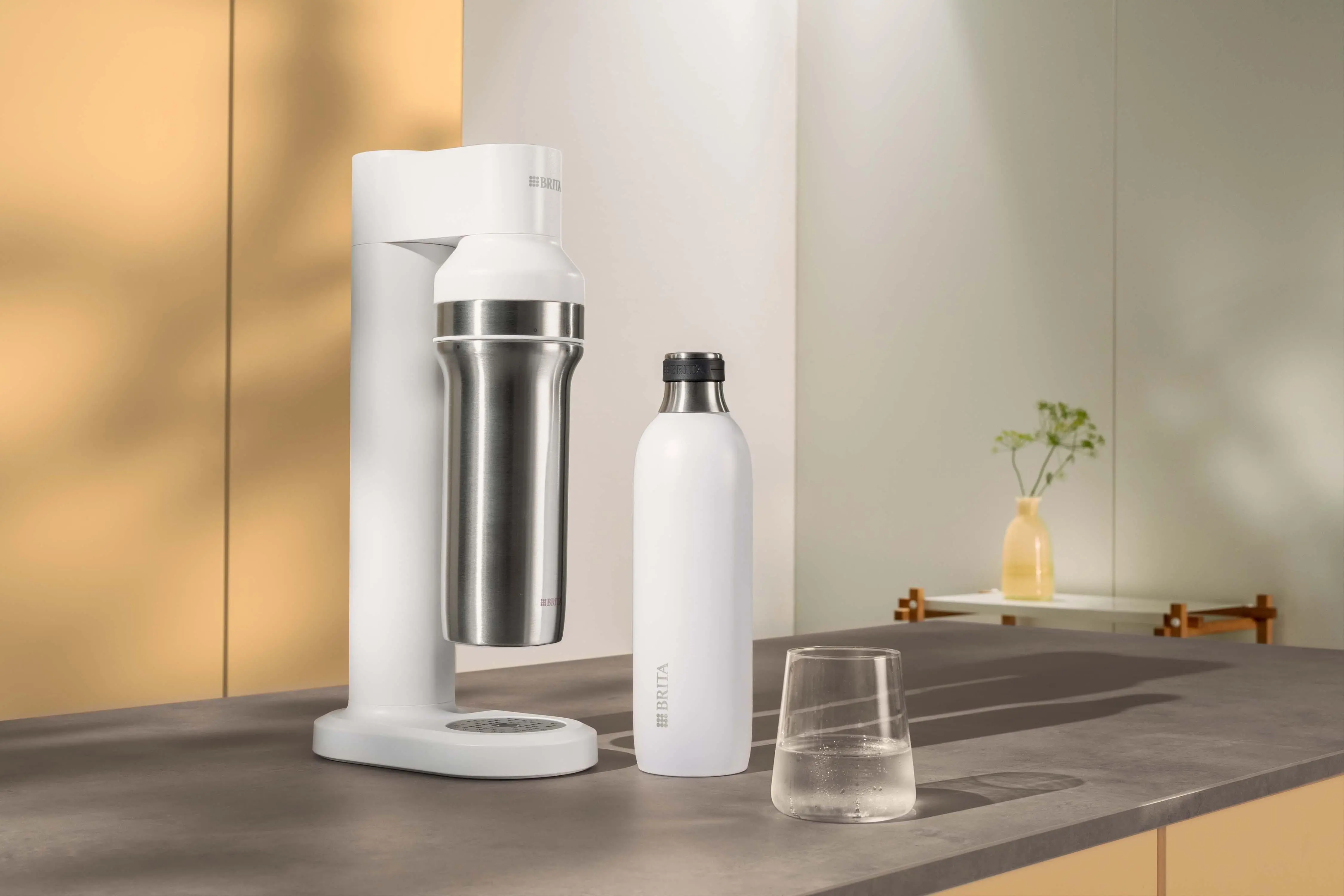 Saturator Brita sodaTRIO Biały