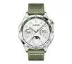 Smartwatch Huawei Watch GT4 Green Woven Strap 46mm GPS Zielony