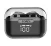 Słuchawki bezprzewodowe Tozo T18 Crystal Buds Dokanałowe Bluetooth 5.3 Czarny
