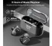 Słuchawki bezprzewodowe Tozo T18 Crystal Buds Dokanałowe Bluetooth 5.3 Czarny