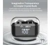 Słuchawki bezprzewodowe Tozo T18 Crystal Buds Dokanałowe Bluetooth 5.3 Czarny