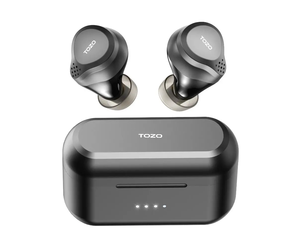 Słuchawki bezprzewodowe Tozo NC7 Pro Dokanałowe Bluetooth 5.3 Czarny