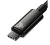 Kabel Baseus Tungsten Gold 240W USB-C do USB-C 2m Czarny