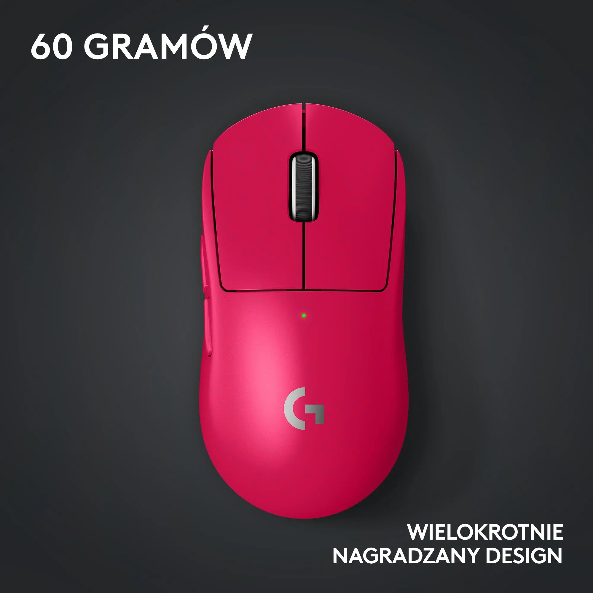 Myszka gamingowa Logitech G Pro X Superlight 2 Różowy