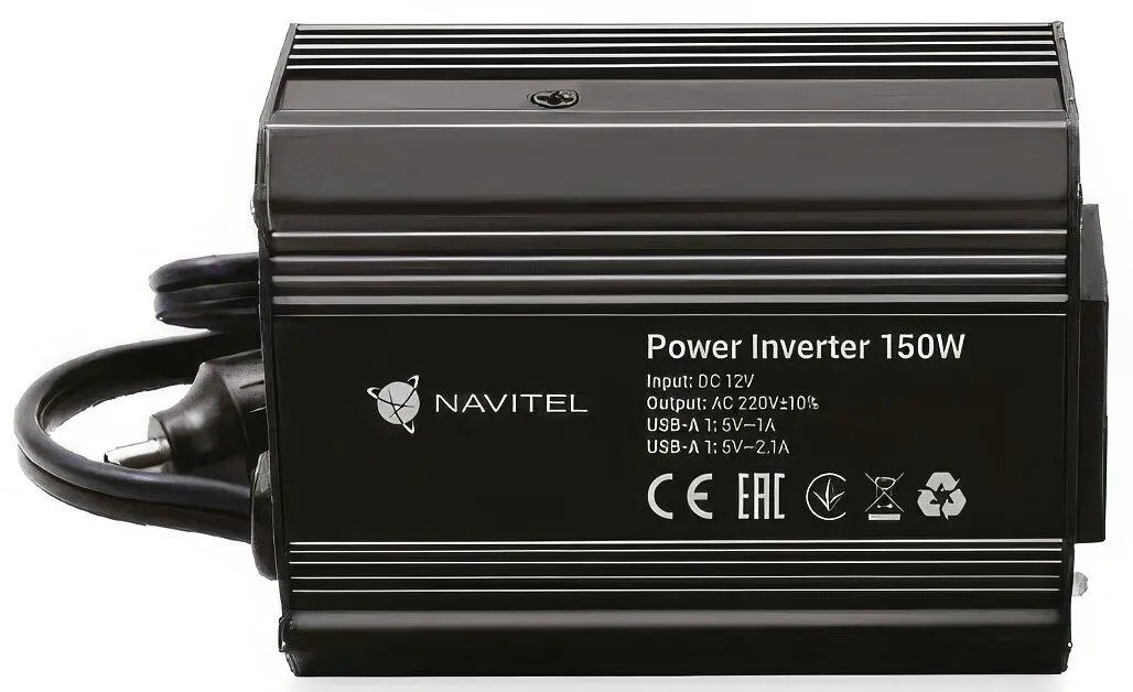 Stacja zasilania Navitel NS150, 222Wh, Inwerter 12V-220V / 150W