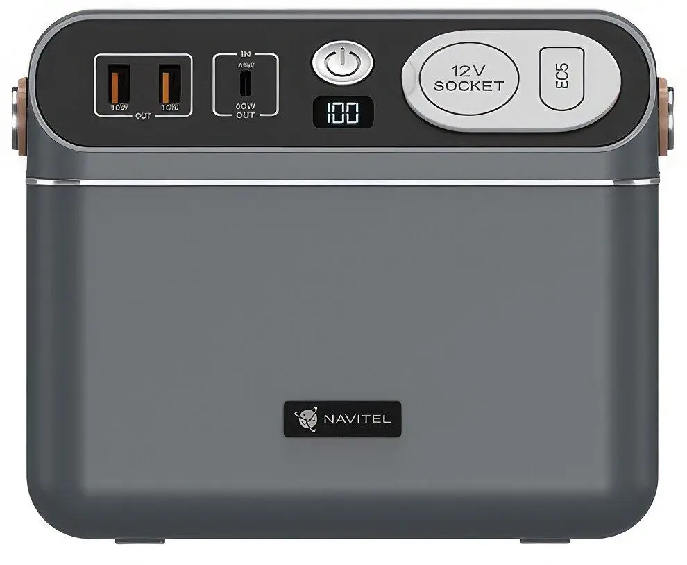 Stacja zasilania Navitel NS150, 222Wh, Inwerter 12V-220V / 150W